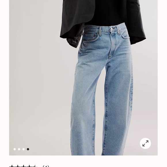 AGOLDE Balloon Jeans, size 28 - Picture 10 of 13